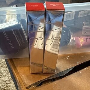 NARS Silver and Red Lipstick Packaging